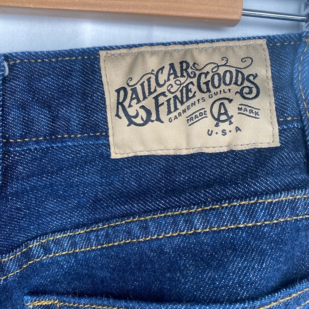 Railcar Fine Goods brand Women’s Selvedge jeans